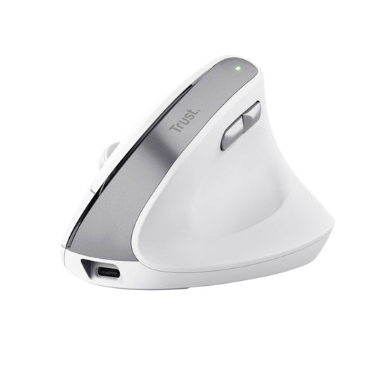 Miš brezžična ergonomska Trust Bayo II 2400DPI 6 gumbov bela (25398)