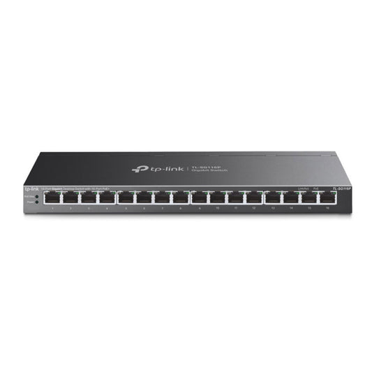 STIKALO 16-PORT TP-Link gigabit 10/100/1000 PoE+ (TL-SG116P)