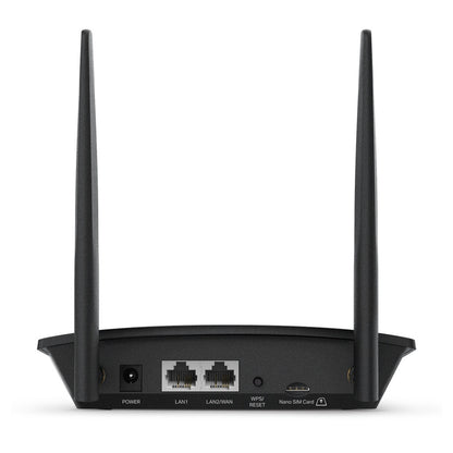 Usmerjevalnik brezžični TP-Link TL-MR100 WiFi4 802.11n N300 300Mbit/s 4G 2xLAN+1xWAN 2x antena