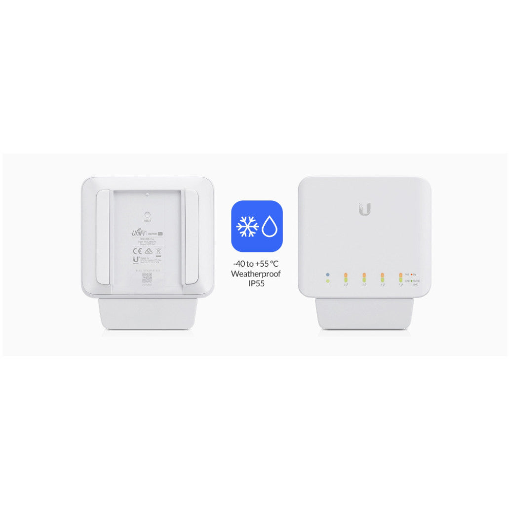 STIKALO 5-PORT Ubiquiti UniFi 100/1000 PoE Managed (USW-FLEX)