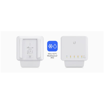 STIKALO 5-PORT Ubiquiti UniFi 100/1000 PoE Managed (USW-FLEX)