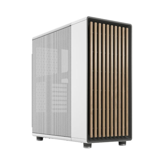 Ohišje Fractal Design North mesh MidiATX - bela