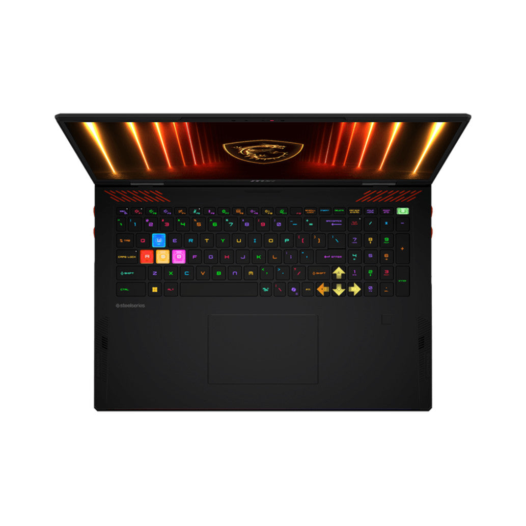 Prenosnik MSI 45,72 cm (18,0") Raider A18 HX 3840x2400 IPS 120Hz R9-9955HX3D/64GB/SSD2TB/BL RGB/RTX5080-16GB/Win11Pro (9S7-182L72-023)