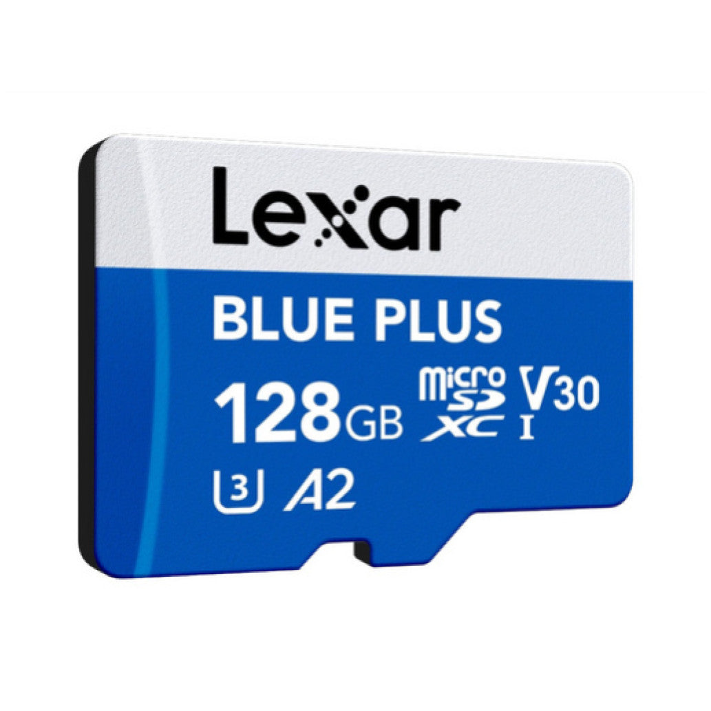 Spominska kartica SDXC 128GB Lexar BLUE PLUS 170MB/s/U3 V30 UHS-I A2 +adapter (LMSBLPL128G-BNANG)