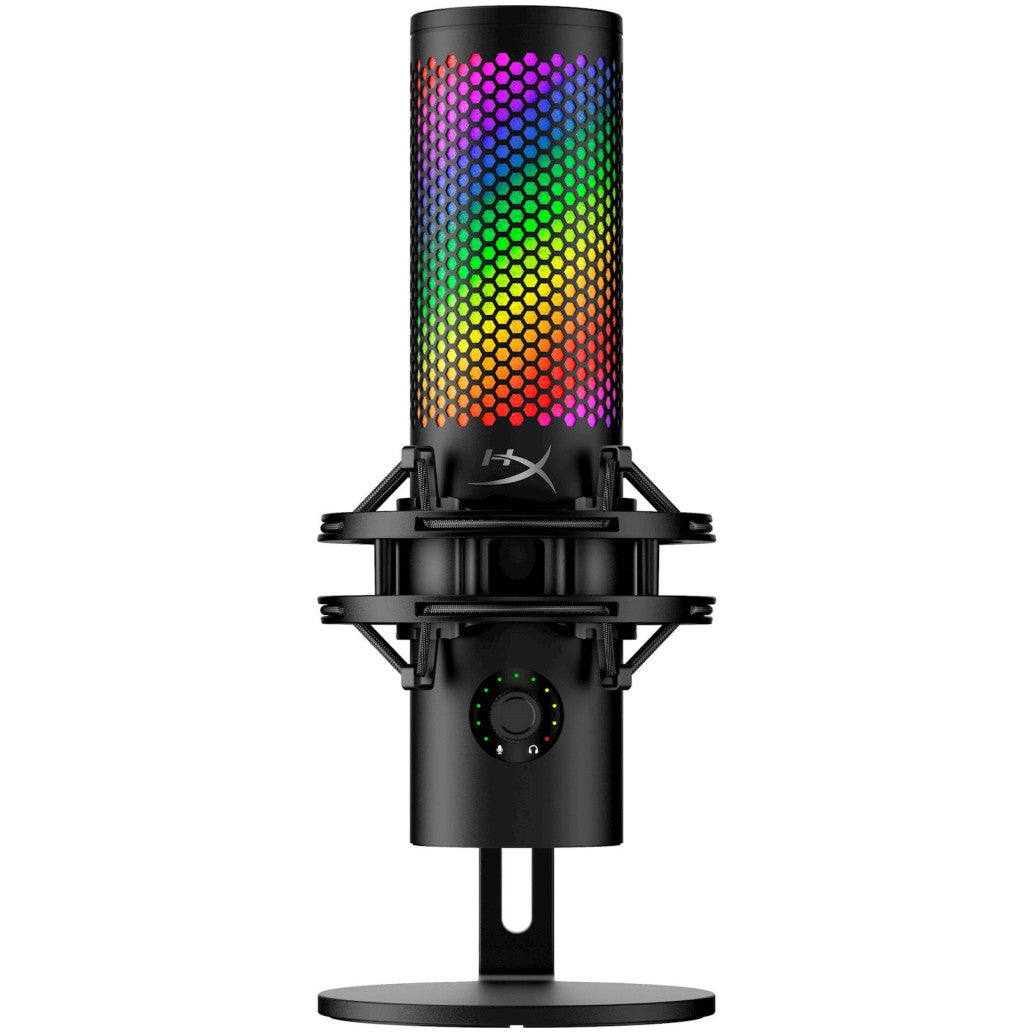 Žični mikrofon USB-C HP HyperX QuadCast 2 S s stojalom (9A273AA)