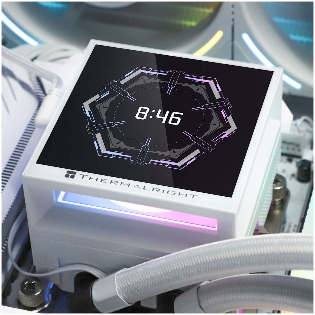 Vodno hlajenje Thermalright Hyper Vision UB - 360mm ARGB bela (WASE-932)