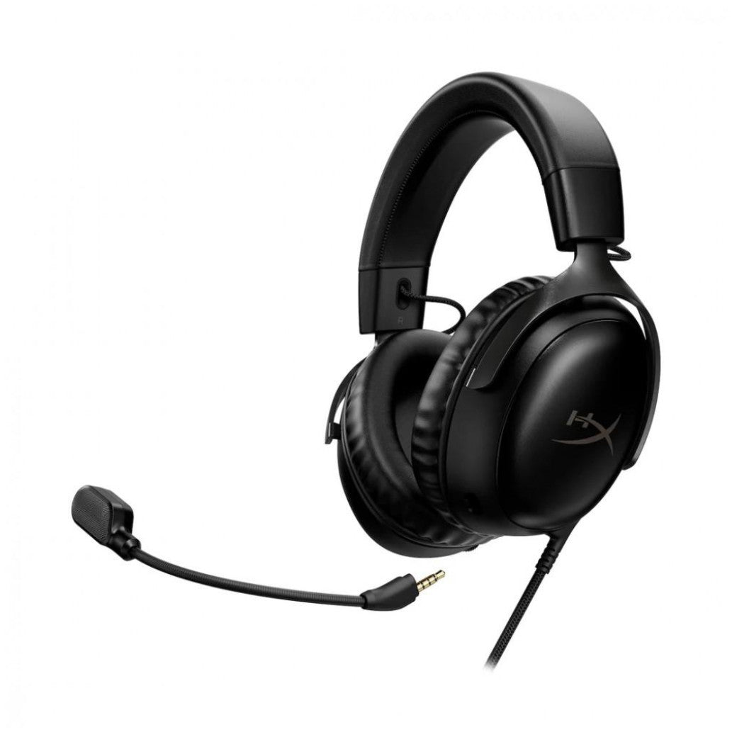 Slušalke žične HP naglavne z mikrofonom 1x3,5mm HyperX Cloud III črna (727A8AA)