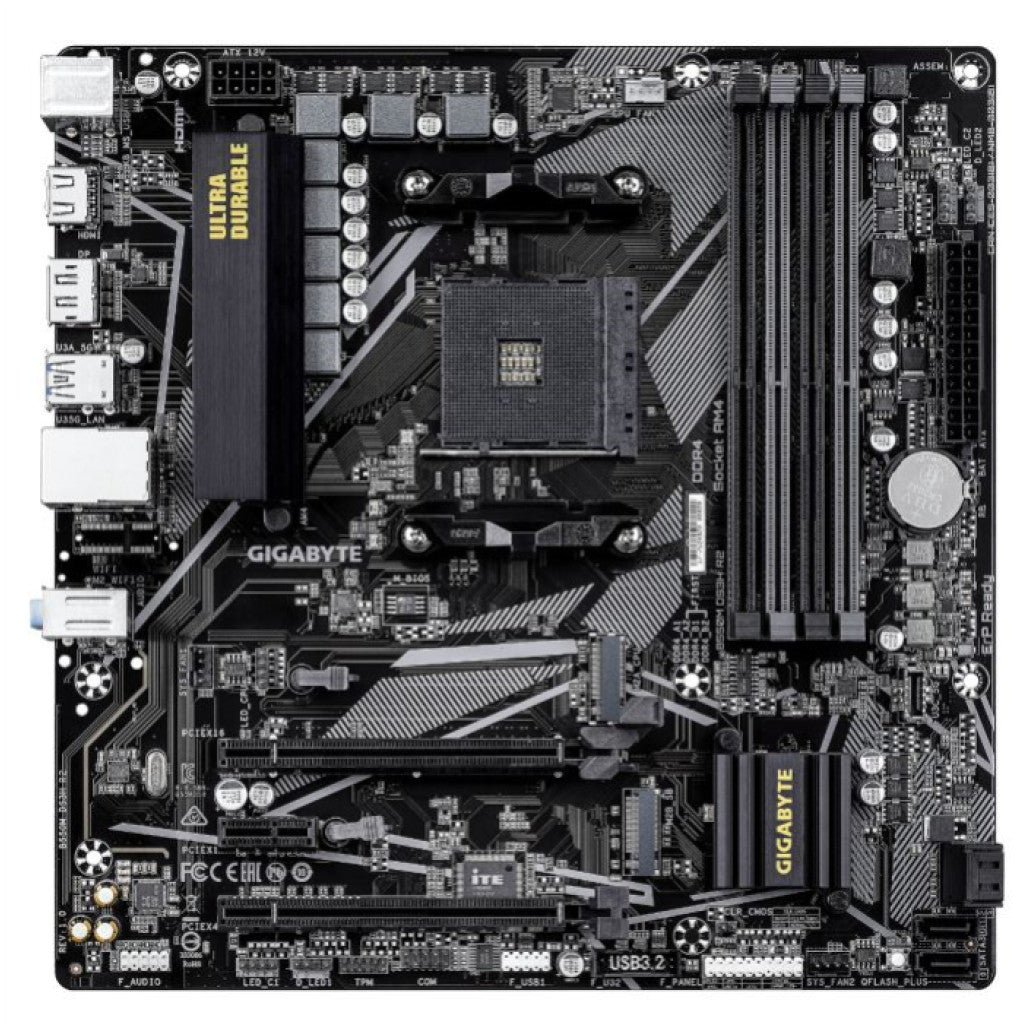 Osnovna plošča AM4 GigaByte B550M DS3H R2 mATX HDMI DP