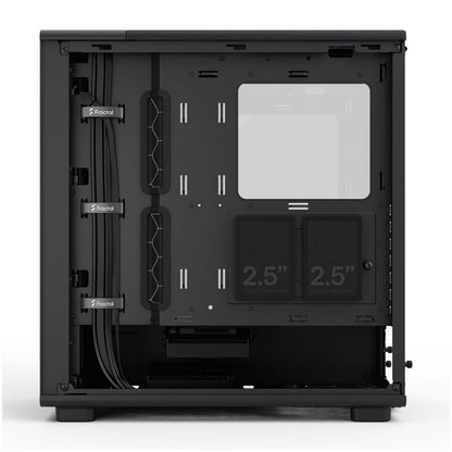 Ohišje Fractal Design Design Epoch Black TG MidiATX - črna RGB