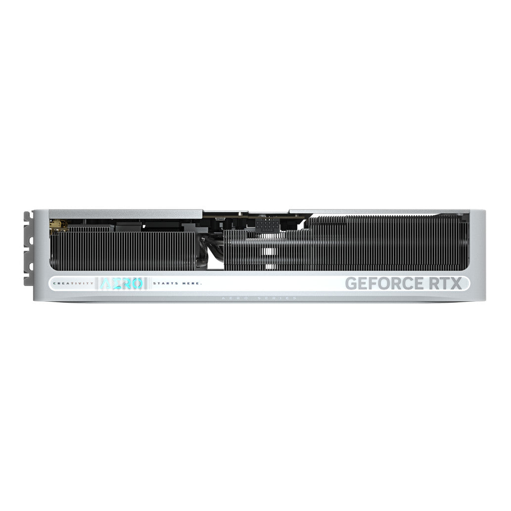 Grafična kartica nVidia RTX5070Ti GigaByte AERO OC bela - 16GB GDDR7 (GV-N507TAERO OC-16GD)