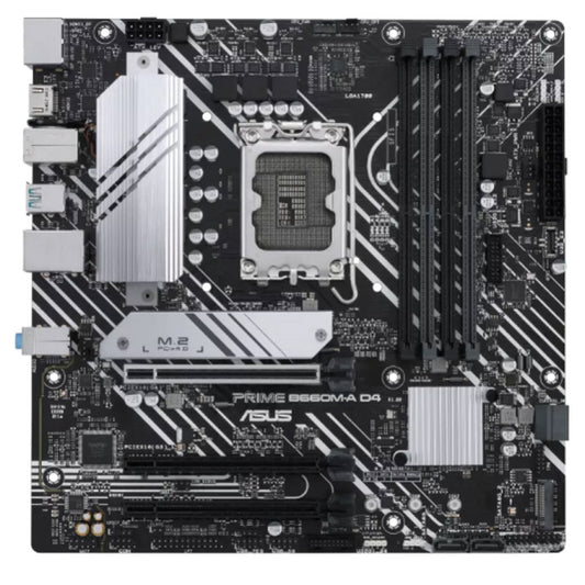 Osnovna plošča 1700 Asus PRIME B660M-A D4 microATX VGA 2xHDMI DisplayPort