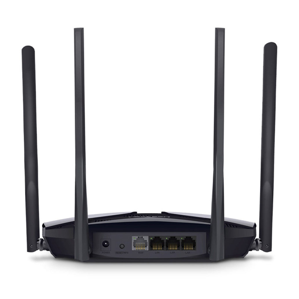 Usmerjevalnik brezžični MERCUSYS MR80X WiFi6 802.11ax AX3000 3xLAN+WAN (MR80X)
