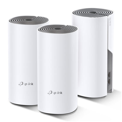 Usmerjevalnik brezžični mrežni sistem TP-Link Deco E4 WiFi5 802.11ac AC1200 867Mbit/s MESH MU-MIMO 2xLAN 2x notranja antena (Deco E4(3-pack))