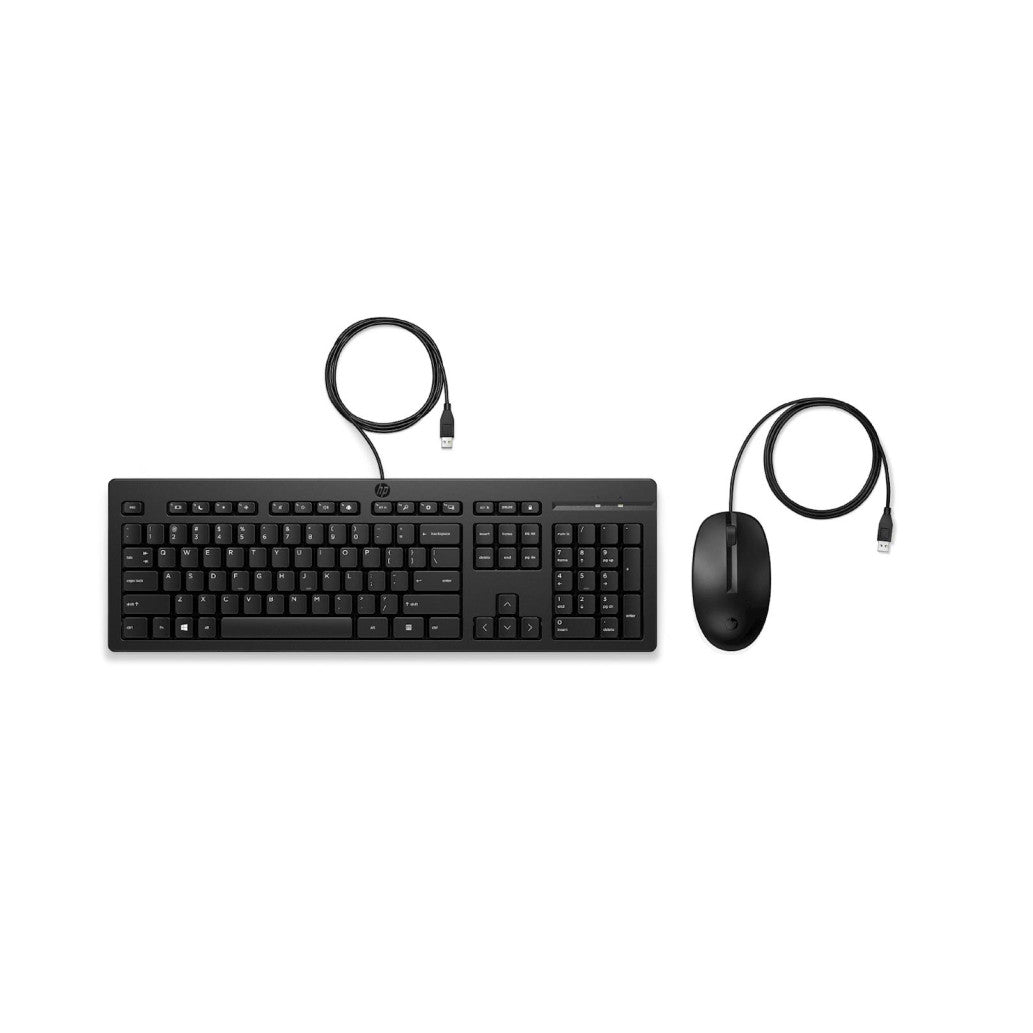 Tipkovnica in miš HP USB 225 SLO črna (286J4AA#BED)