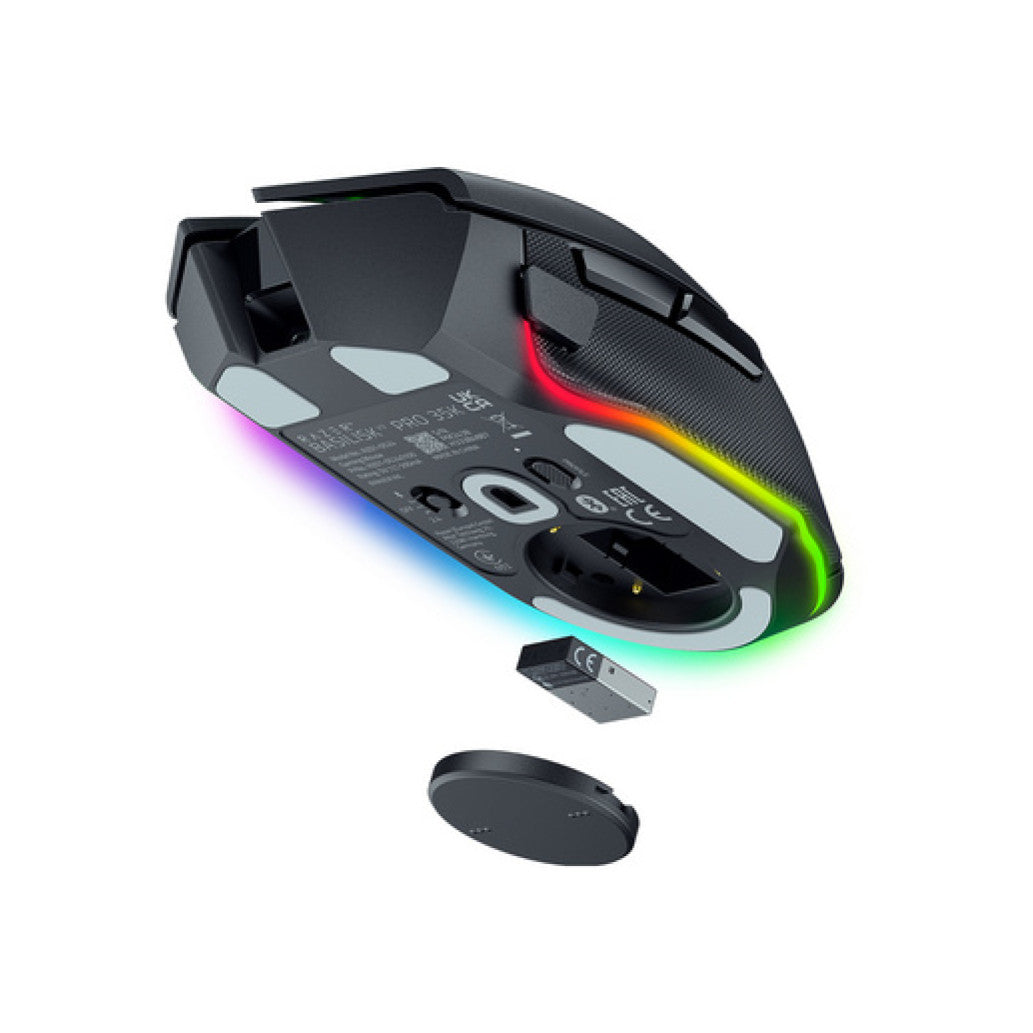 Gaming miška brezžična Razer Basilisk V3 Pro, črna (RZ01-05240100-R3G1)
