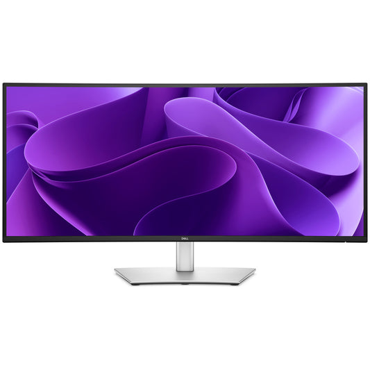 Monitor Dell 86,4 cm (34,0") P3425WE 3440x1440 Curved 100Hz IPS 5ms HDMI DisplayPort USB-C 90W 3xUSB3.2 USB-C-Out HAS  3H sRGB99% RJ45 KVM
