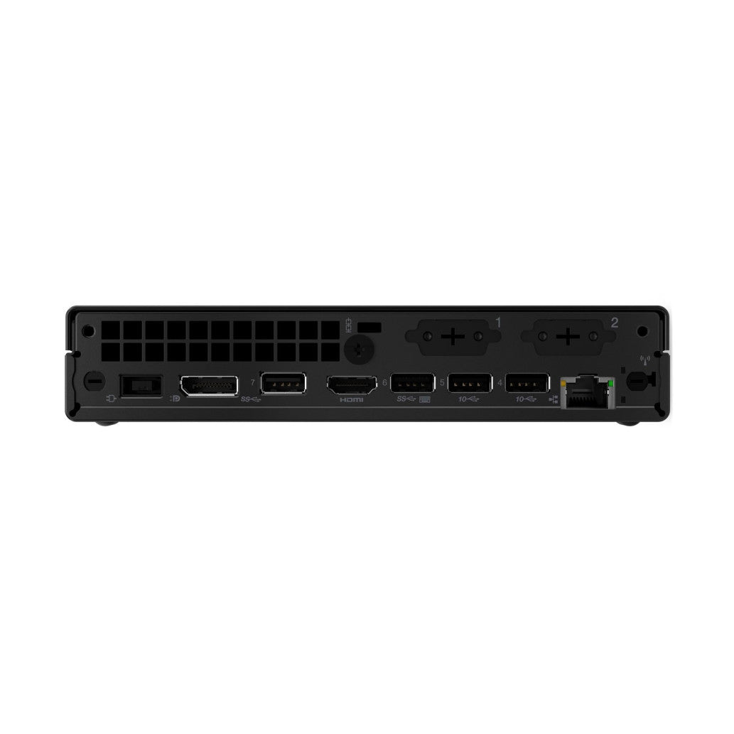 Računalnik Lenovo Mini TC neo AI M70q G6 Ultra 5-225T/Q870/16GB-DDR5/512GB/-/Intel grafika HDMI DP USB-C/BT WiFi RJ45/135W-90%/Win11Pro črna 13A4004CGE