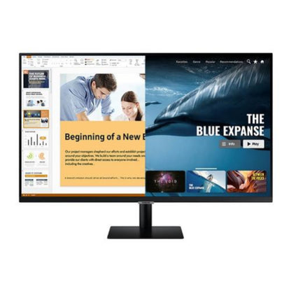 Monitor Samsung 68,6 cm (27,0") S27AM504NR 1920x1080 Smart TV Tizen VA 8ms 2xHDMI 2xUSB Zvočniki  BT WiFi HDR10 Smart M5 Daljinsko upravljanje WEB PC