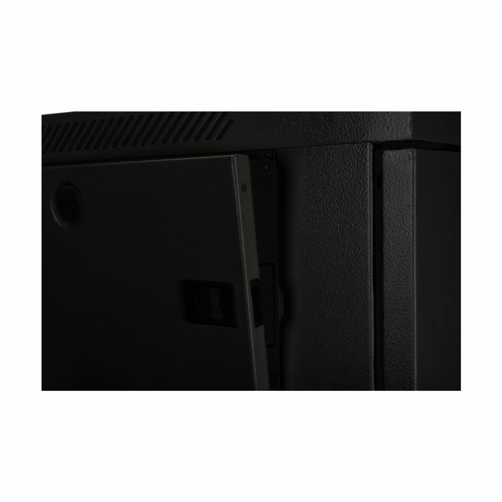 Kabinet zidni Digitus 12U Jeklo črn 600mm 450mm (DN-19 12-U-EC-SW)