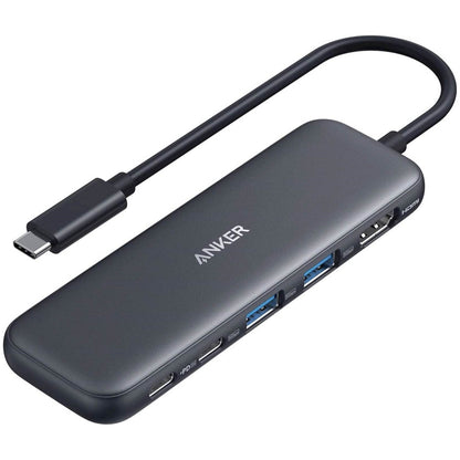 Priklopna postaja USB-C => Anker 332 HUB 1xHDMI 2xUSB3.2 1xUSB-C 1xUSB-C PD - (A8355H11)