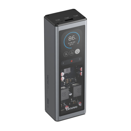 Prenosna baterija Lenovo Powerbank 140W 20000mAh 2xUSB-C 1xUSB-A črno/siva