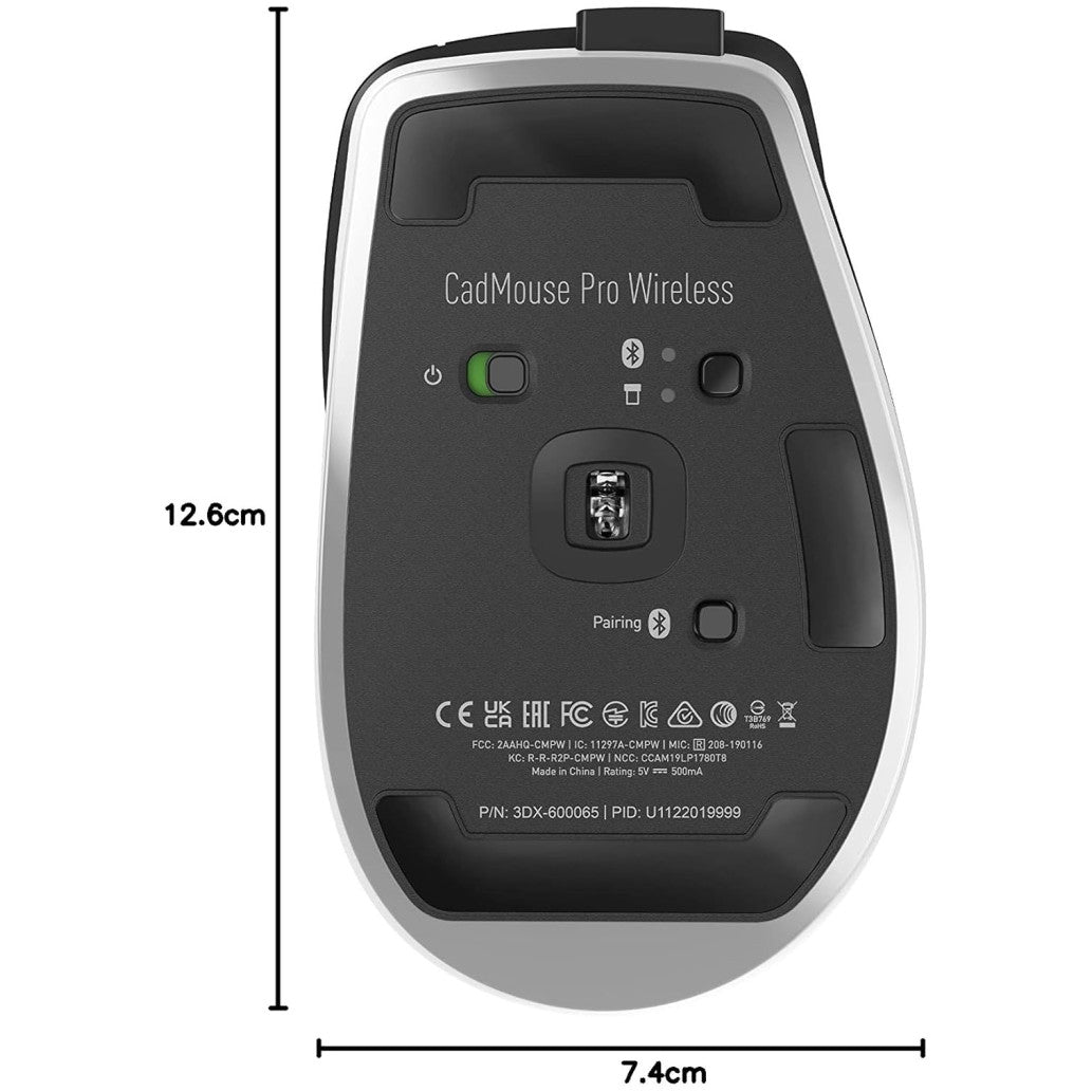 Miš 3Dconnexion CadMouse PRO Wireless USB-C (3DX-700116)