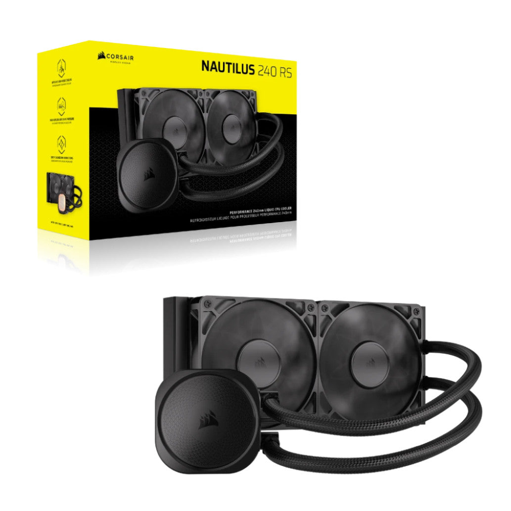 Vodno hlajenje Corsair NAUTILUS 240 RS - 240mm črna (CW-9060088-WW)