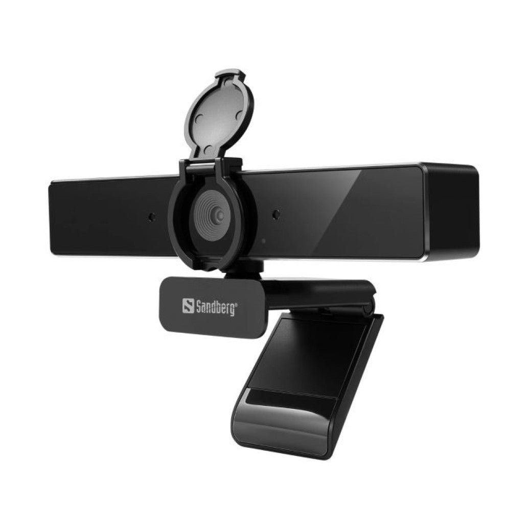Spletna kamera Sandberg Pro Remote 4K 8MP 4K UHD 30FPS 78° USB-C/A Autofokus 4xdigitalni zoom mikrofon z redukcijo šuma (134-45)