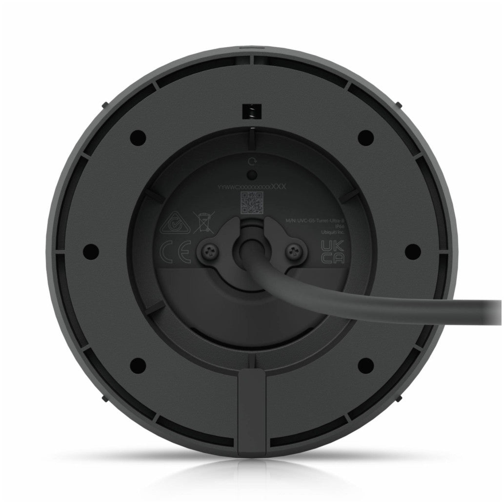 Notranja nadzorna kamera Ubiquiti UniFi G5 Turret Ultra 2K ETH PoE horizontalno 102,5°/vertikalno 54,9° montažna nočni pogled (UVC-G5-TURRET-ULTRA-B)