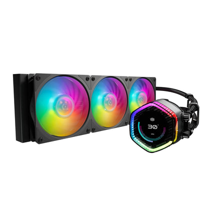 Vodno hlajenje Cooler Master MasterLiquid ION - 360mm RGB črna (MLY-D36M-A24PZ-R1)