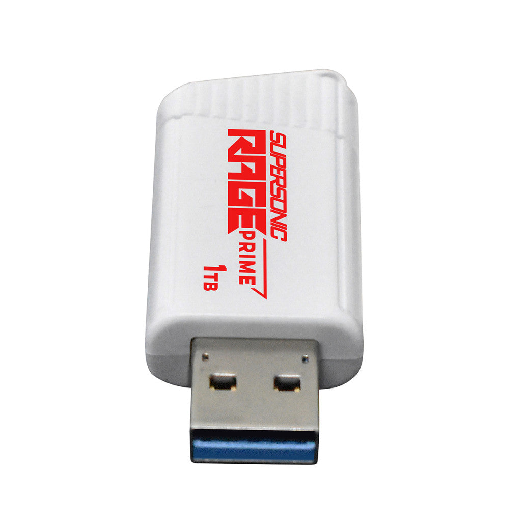 Spominski ključek 1TB USB3.2 Patriot Supersonic Rage 600MB/s plastičen bel (PEF1TBRPMW32U)