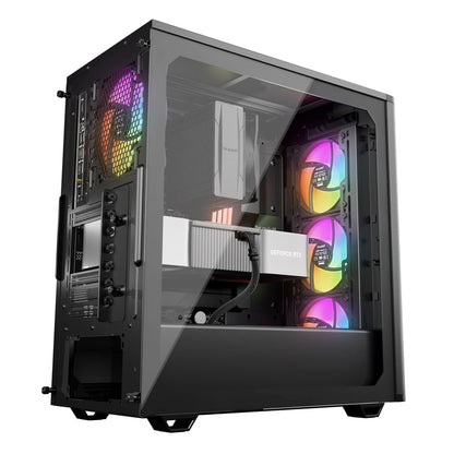 Ohišje be quiet! Pure Base 501 LX MidiATX - črna RGB
