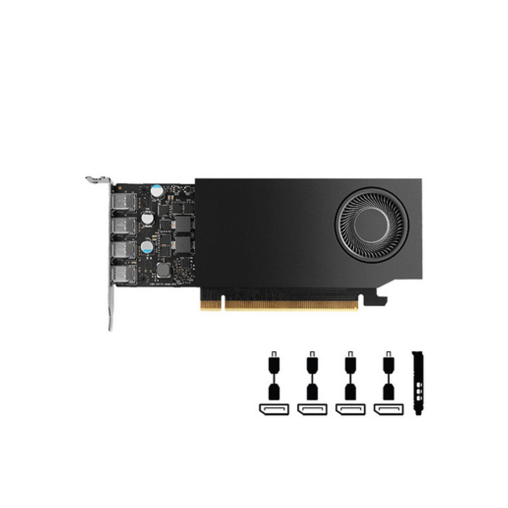 Grafična kartica RTX A1000 PNY Low profile - 8GB GDDR6  | 4xmDisplayport 1.4a (VCNRTXA1000-PB)