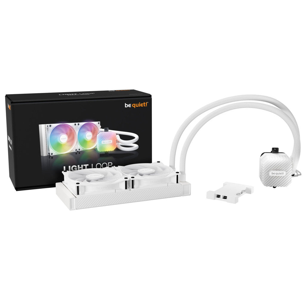 Vodno hlajenje be quiet! Light Loop AIO - 240mm ARGB bela (BW021)