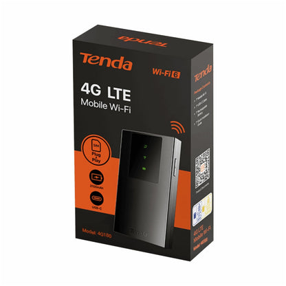 Usmerjevalnik brezžični Tenda WiFi6E 802.11ax 286Mbit/s 4G 2x notranja antena (4G180 V4.0)