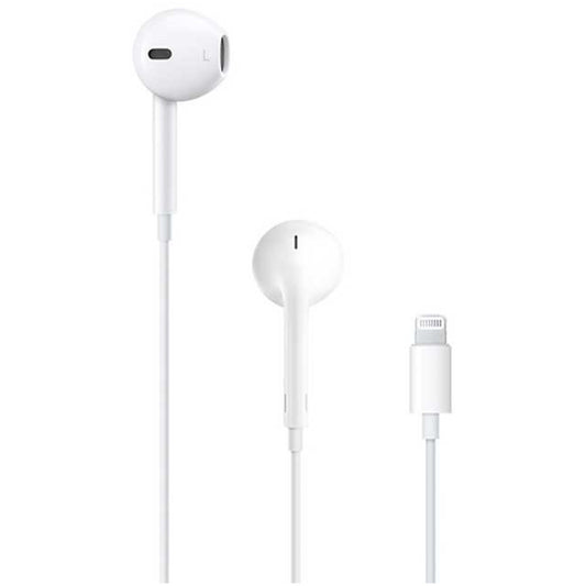 Slušalke žične Apple ušesne Lightning EarPods bela (MWTY3ZM/A)