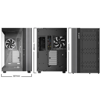 Ohišje Bequiet Light Base 900 FX Big Tower ATX - črna RGB