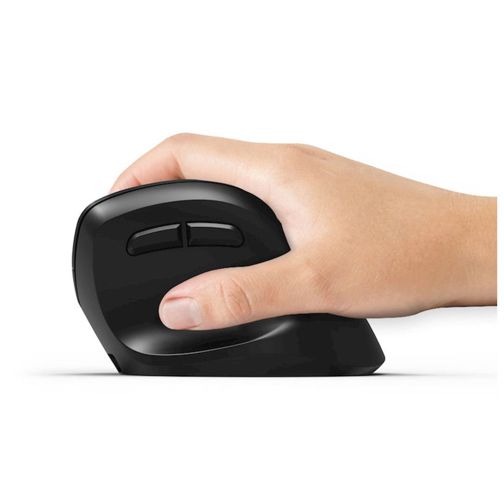 Miš brezžična + Bluetooth ergonomska Port Ergo 2400DPI za desničarje 5 gumbov črna (910007)