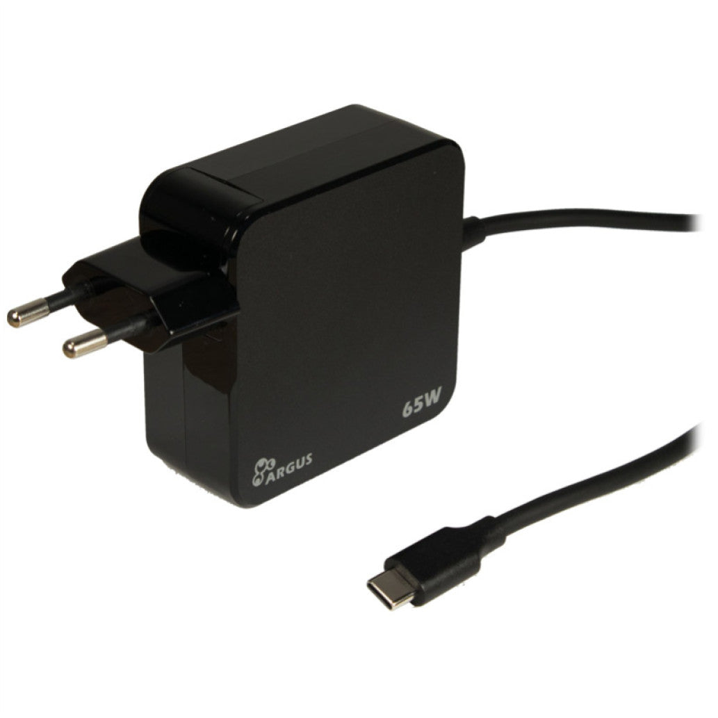 Napajalnik za prenosnik univerzalni USB-C 65W Inter-tech PD-2065