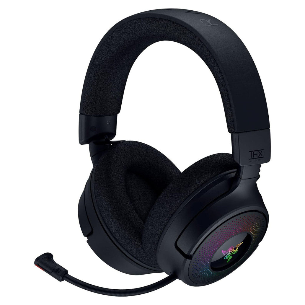 Slušalke brezžične Razer naglavne z mikrofonom BT/USB-C Kraken V4 črna Bluetooth (RZ04-05170100-R3M1)
