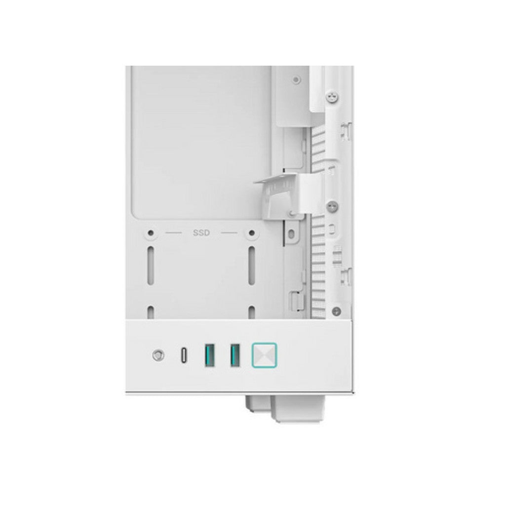 Ohišje Deepcool CH160 PLUS WH microATX - bel