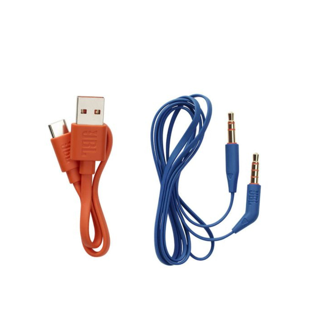Slušalke brezžične JBL naglavne BT/1x3,5mm JR460NC modre Bluetooth otroške (JBLJR460NCBLU)