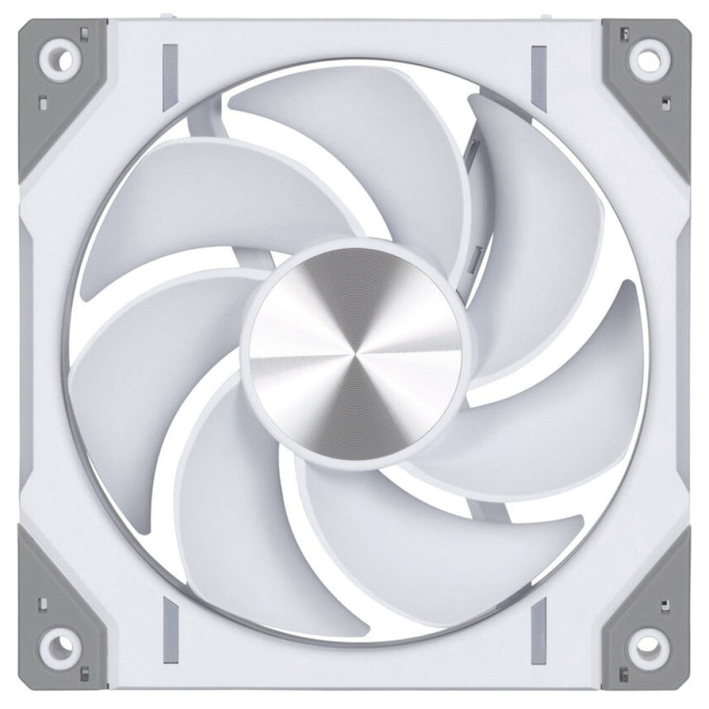 Ventilator Phanteks D30 120mm bela RGB Reverse Airflow
