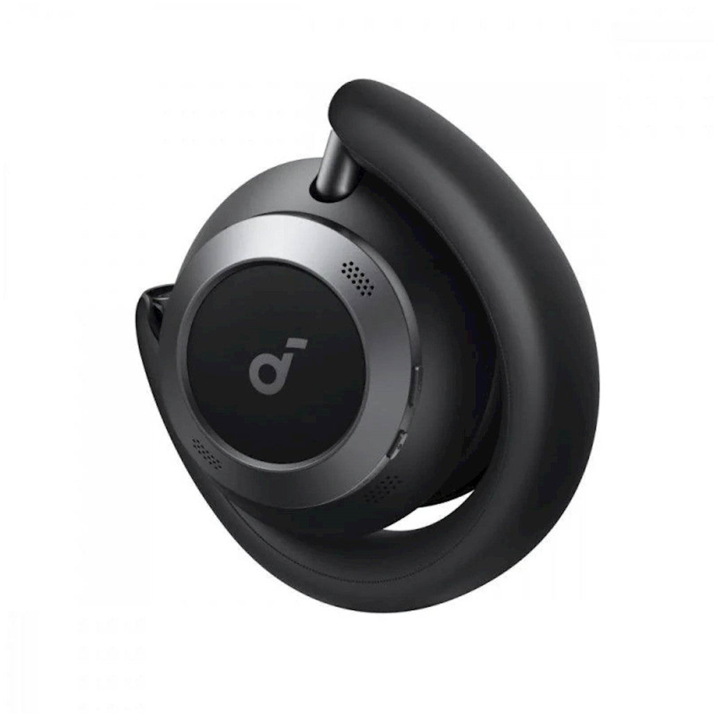 Slušalke brezžične Anker naglavne z mikrofonom BT Soundcore Space One Pro črne ANC (A3062G11)