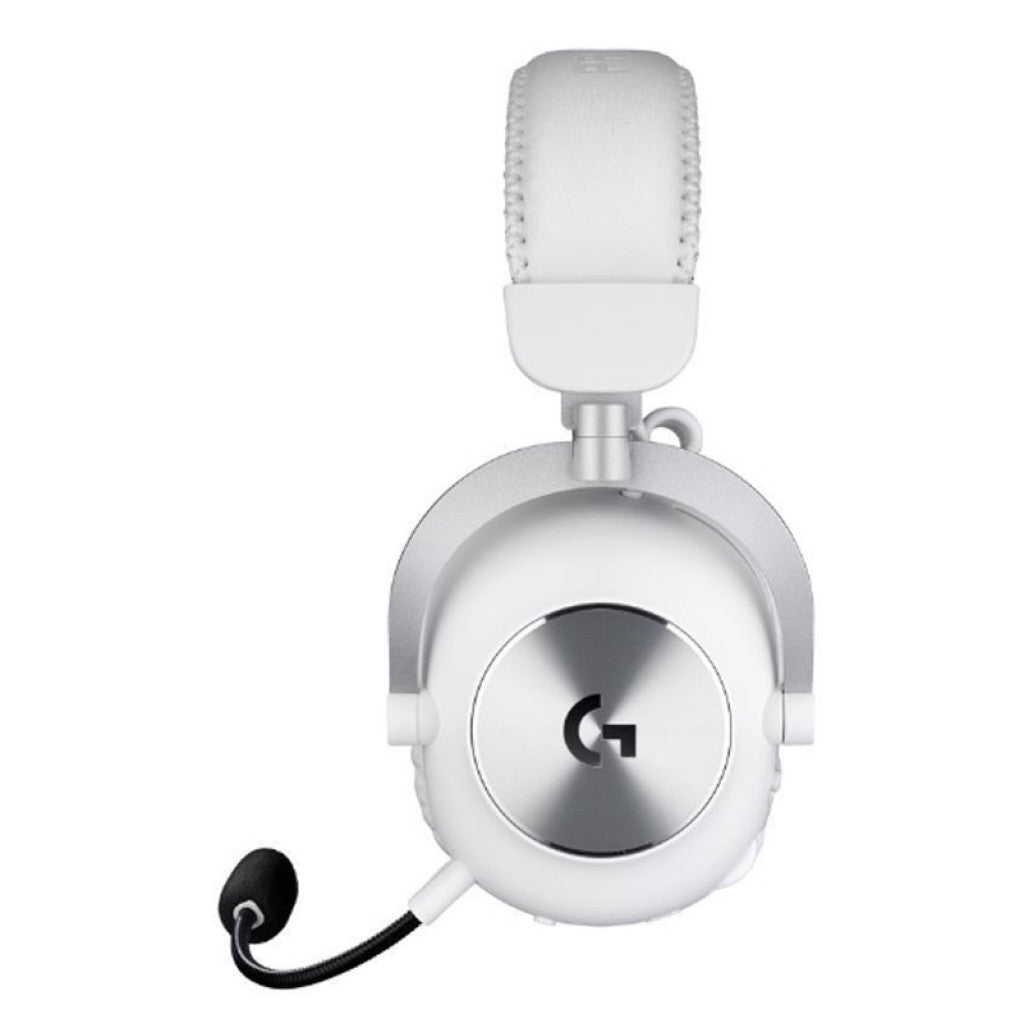 Slušalke brezžične Logitech naglavne z mikrofonom BT/1x3,5mm/USB G PRO X 2 LIGHTSPEED bele (981-001269)
