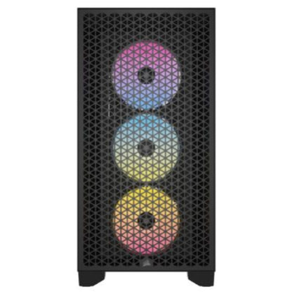 Ohišje Corsair 3000D MidiATX - črna RGB