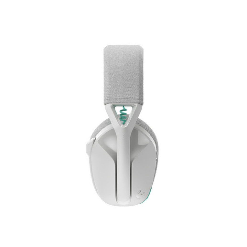 Slušalke brezžične Logitech naglavne z mikrofonom BT/ USB Lightspeed G321 bele USB-C polnjenje Gaming (981-001569)