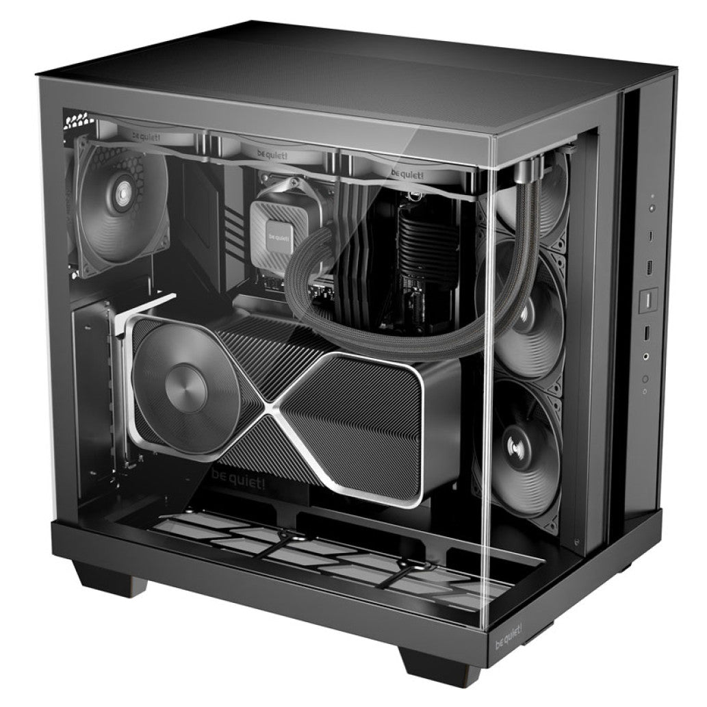 Ohišje be quiet! Light Base 500 microATX - črna