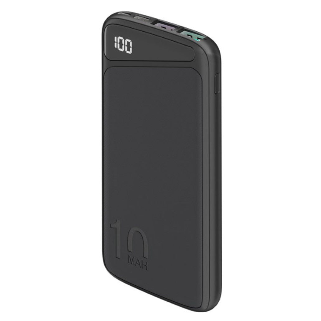 Prenosna baterija Goobay Super Charge 10000 mAh USB-C USB3.0 črna (53936)