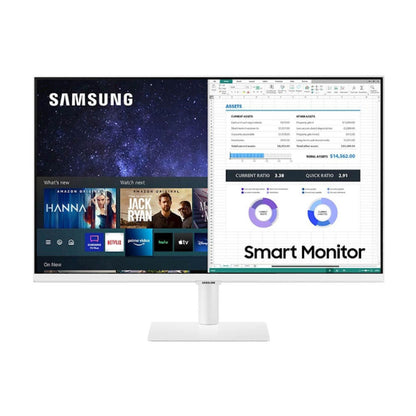 Monitor Samsung 68,6 cm (27,0") S27AM501NU 1920x1080 Smart TV Tizen VA 8ms 2xHDMI 2xUSB Zvočniki  BT WiFi HDR10 M5 Daljinsko upravljanje WEB PC
